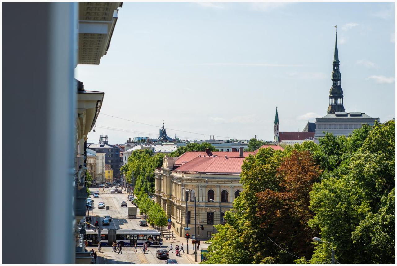 Appartamento Riga Park View Library Esterno foto
